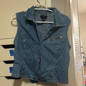 Vintage Denim Vest